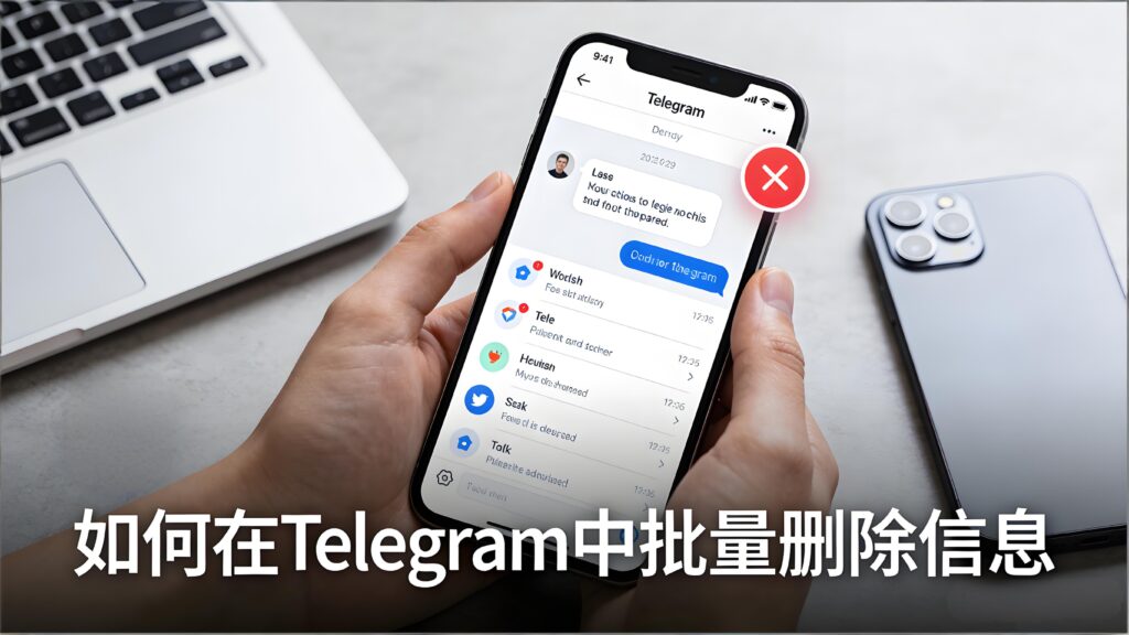 Telegram如何批次刪除訊息?