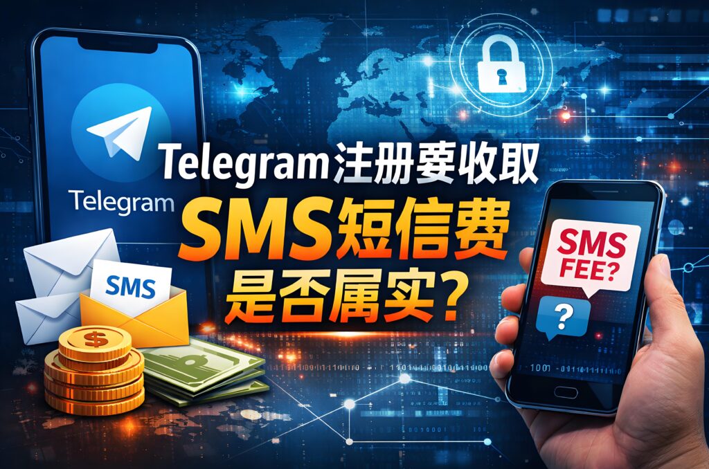 Telegram簡訊SMS真的要收費了嗎？