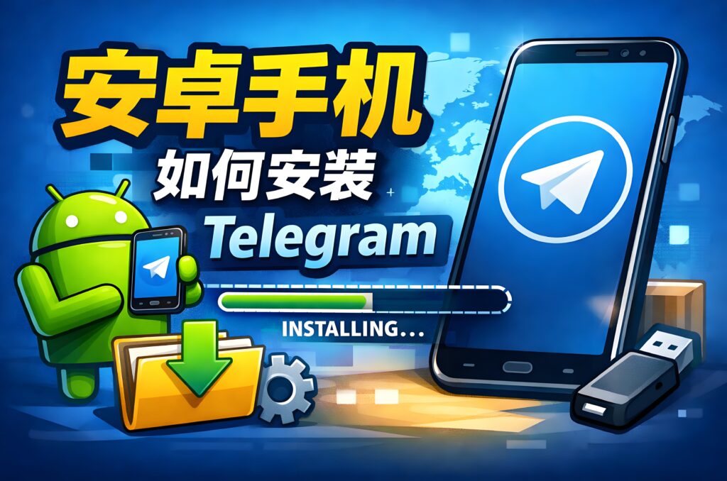 安卓手機如何安裝Telegram？