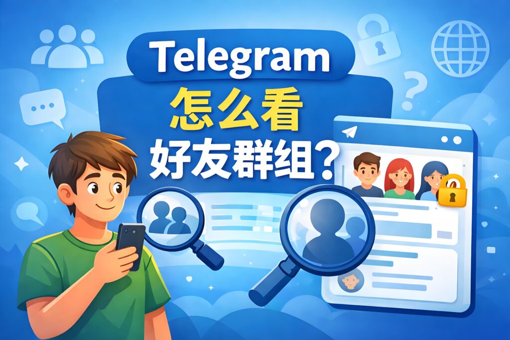 Telegram檢視好友群組有哪些技巧？